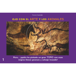 Láminas Ojo con el arte y los animales