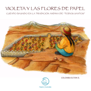 Violeta y las flores de papel