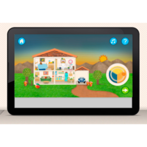 Aplicación digital Conozcamos la casa de Juan y Sofi